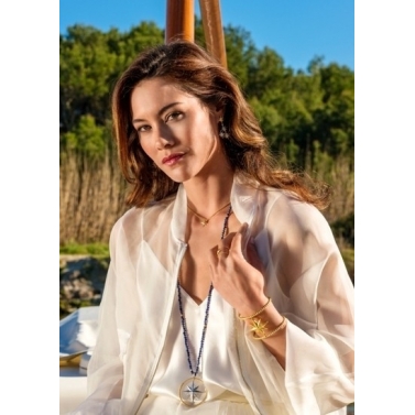 Collar de sodalita